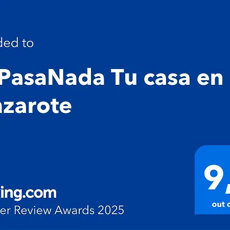 Maison d'hôtes Nopasanada Tu Casa En Lanzarote *